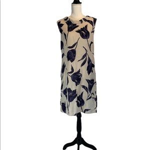 Lina Tomei Pure Linen Midi-length Tunic Made in Italy with Pockets NWT Size M